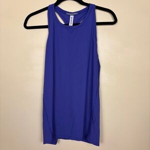 ATHLETA Womens Racerback Tank Top Size Small Blue Purple Athletic Activewear Gym